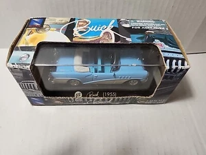 New-Ray City Cruiser 1955 Buick Century 1:43 Scale Die-Cast Blue/white - Picture 1 of 16