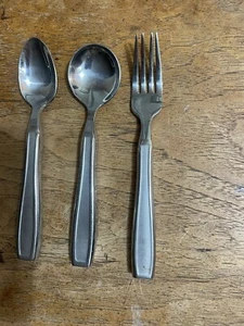 Kinsman Weighted Utensils - Dinner Fork, 2 spoons Stainless Steel - Picture 1 of 9