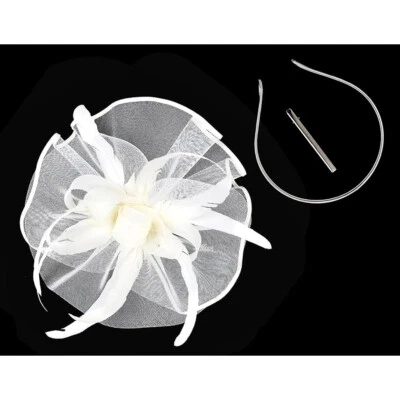 Sombrero Fascinador Mujer De Colección Años 20 50 Diadema para Kentucky Tea Party Derby Sombrero Foto 1 de 4