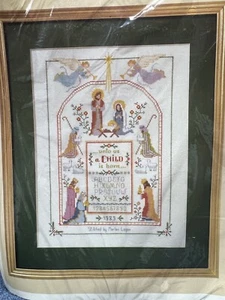 The Creative Circle Kit No. 2453 Nativity Sampler Christmas Holiday Religious - Picture 1 of 3