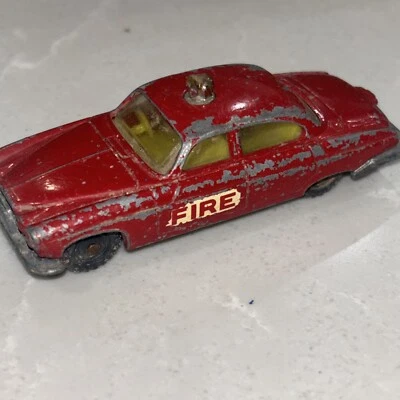 1960s Jaguar MK 10 Fire Chief Car Version #2 Corgi Husky Series Made in UK - Image 1 of 4
