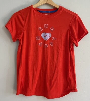 Brooks 女式 Red Heart Run Happy 短袖T恤 — 第 1/4 张图片