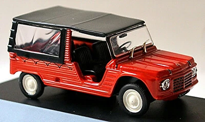 Coche de playa Citroen Mehari con techo cerrado 1968-87 rojo 1:43 Foto 1 de 4