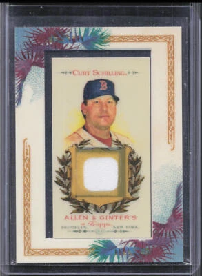 2007 Topps Allen & Ginter #AGR-CMS Curt Schilling Relics - Image 1 of 2