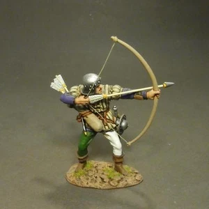 JOHN JENKINS WAR OF THE ROSES LANC-34 LANCASTRIAN ARCHER #5 BATTLE OF BOSWORTH - Picture 1 of 2