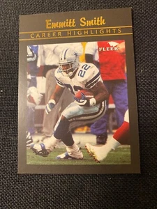 Fleer Tradition 2002 Career Highlights #4 Emmitt Smith - Foto 1 di 2