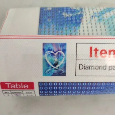 Kit Pintura Diamante Corazón Azul Amor Nuevo Foto 1 de 2