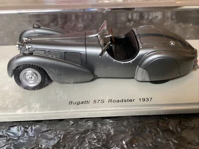SPARK S2717: BUGATTI 57S ROADSTER 1937 1/43 CAR MODEL. - Image 1 of 4