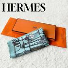 [Used Scarf] Hermes Petit Carre 40 Pasementerie String Decoration Silk Scarf Wit