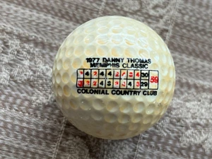 1977 Danny Thomas Invitational Mr 59 Spalding Golfball - Bild 1 von 3