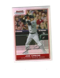 2006 BOWMAN RIFRATTORI CROMATI #117 JOE CREDE CHICAGO WHITE SOX - Foto 1 di 1