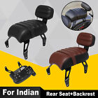 Passenger Seat Board Seat + Backrest for Indian Scout Bobber Sixty/Twenty Rogue