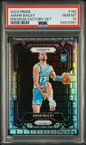 2023 Panini Prizm Amari Bailey Pandora/150 PSA 10 Pop 1 🙂 🙂 🙂 - Bild 1 von 3