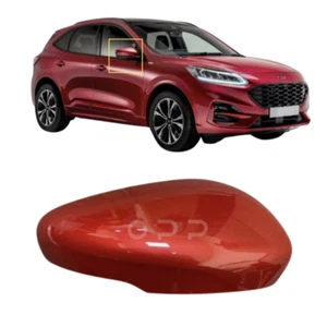 Tappo copri specchietto retrovisore portiera verniciato per Ford Kuga 2019- rosso lucido lato destro - Foto 1 di 4