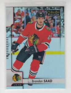 17/18 OPC Platinum Chicago Blackhawks Brandon Saad Rainbow card #39 - Picture 1 of 2