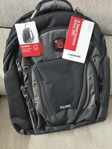 Wenger SWISS GEAR Synergy Pro 16 inch Laptop Backpack Black & Gray Brand NEW NWT - Photo 1/5