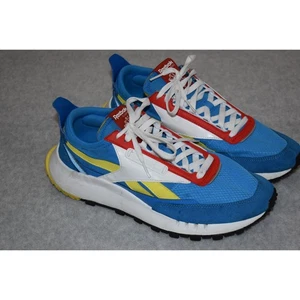 Zapatos Reebok Classics Legacy para hombre talla 9,5 UK 8,5 EUR 42,5 azules para correr caminar - Imagen 1 de 12
