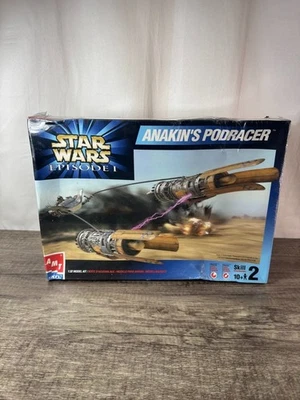 1999 Star Wars Episode I - Anakin's Podracer - AMT ERTL 1:32 Model Kit Vintage - Image 1 of 4
