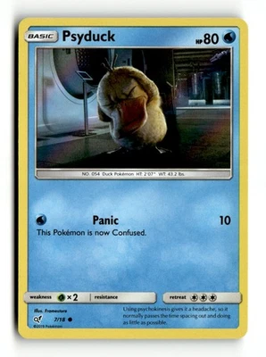 Psyduck (Holo Common) Common Detective Pikachu 7/18 LP Pokémon TCG - Image 1 of 2