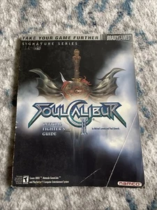 Soul Calibur II 2 Official Fighter's Strategy Guide Book Brady Games + Art Book - Picture 1 of 4