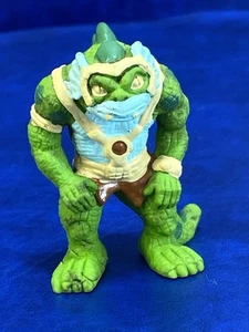 Vtg 1986 Thundercats Slithe Green Lizard Man Action Figure Right Leg Foot Damage - Picture 1 of 18