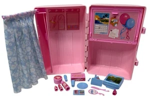Vintage 1987 Doctor Barbie Loving Care Doll Playcase Hospital Room & Accessories - Picture 1 of 15