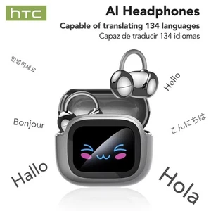 Auricolari Bluetooth HTC NE32 OWS con Clip LCD Touch AI Traduttore - Foto 1 di 3