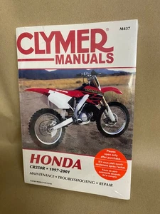 CLYMER MANUAL Honda CR250R 97-01 Service Repair Manual (Paperback) - Picture 1 of 1