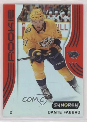 2019-20 Upper Deck Synergy Rookies Red Tier 1 Rookies Dante Fabbro #78 Rookie RC - Image 1 of 2