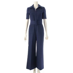 GUCCI Jumpsuit Wolle GG All in One 587416 Blau 38 Gebraucht - Bild 1 von 10