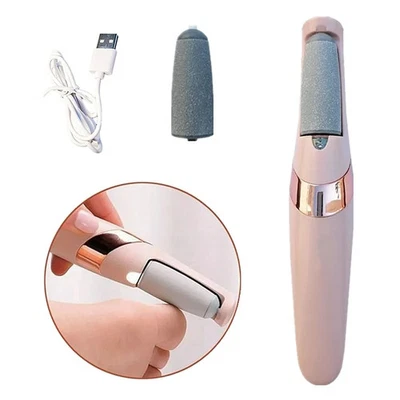Electric Pedi Callus Remover, 2 Heads Included, Built In Light - Image 1 of 4