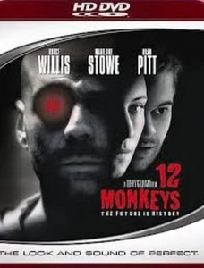 12 Monkeys HD DVD ** NUR DISC ** G - Brad Pitt / Bruce Willis - Bild 1 von 3