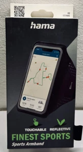 Hama Sportarmband "Finest Sports" für Smartphones, wasserabweisend, Anthrazit - Zdjęcie 1 z 7