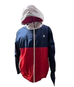 U.S Polo Assn. Cappotti e capospalla uomo USPA giacca in pile polare, blu navy small - Foto 1 di 9