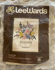Vintage LeeWards 35-69670 Bouquet a molla Kit spalmatura floreale 18""x24"" Nuovo sigillato - Foto 1 di 2
