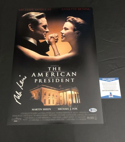 ROB REINER SIGNED 12X18 THE AMERICAN PRESIDENT AUTOGRAPH PHOTO BAS COA 4 Cover