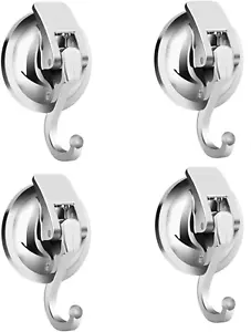 Heavy Duty Vacuum Suction Cups Hooks (4Pack) Specialized for Kitchen&Bathroom&Re - Picture 1 of 6