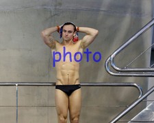 TOM DALEY #1820,BARECHESTED,SHIRTLESS,8x10 photo