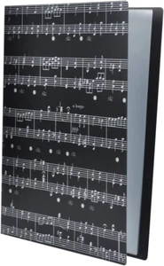 Music Sheet File Paper Storage Folder Documents Holder Blank Sheet Files Plastic - Picture 1 of 12