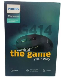 Momentum Gaming Mouse - Ambiglow-Wired Adjustable DPI -Up-to Philips 3600DPI - Picture 1 of 10