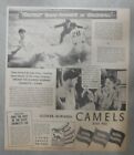 Camel Cigarette Ad : Coureur le plus rapide au baseball ! 1940 Taille : 10 x 12 pouces