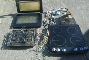 ZANUSSI COOKER ZCI66050XA BROKEN FOR INDIVIDUAL PARTS:SEE DESCRIPTION SECTION - Picture 1 of 8