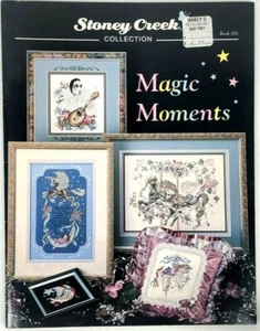 Libro volantino vintage Stoney Creek MOMENTI MAGICI modello punto croce #106 - Foto 1 di 2
