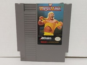 WWF WrestleMania Nintendo NES gioco WWF WrestleMania NES retr&ograve; ORIGINALE FUNZIONA DIVERTENTE