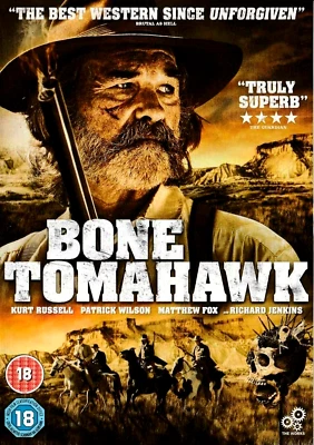 Bone Tomahawk (DVD-2016, 1-Disc) R2. Kurt Russell. *"Terrifying Rescue Mission"* - Image 1 of 4