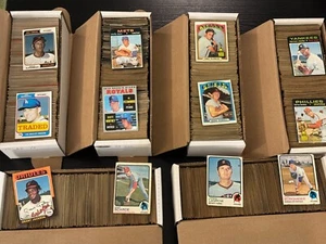 (~3.000) 1970-1975 Topps carte da baseball lotto vintage, basso grado, *SEWALL* - Foto 1 di 4