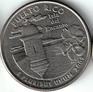 USA - 2009D - Washington ¼ $ - Puerto Rico - Low Mintage - #18416 - Picture 1 of 2