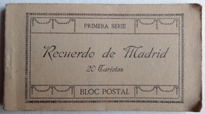 Recuerdo de Madrid - ( 1° Serie) - Álbum con 20 tarjetas postales - (c. 1930) - Imagen 1 de 7