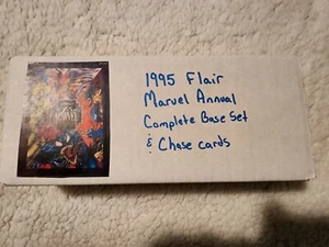 1995 Flair Marvel Annual Complete Set - All Base & Chase Sets NM-Mint - Picture 1 of 3