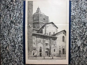 L'ingresso del Duomo di Pavia nel 1885 - Imagen 1 de 1